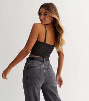 Strappy best sale corset top