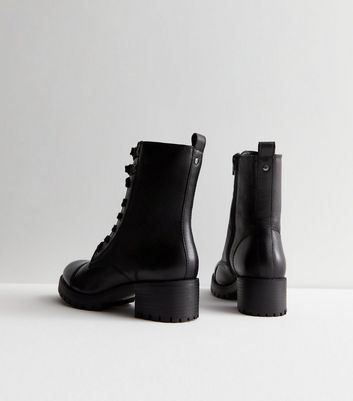 Black biker hot sale boots sale