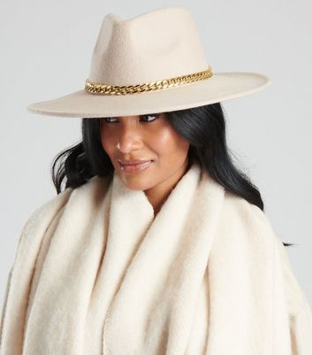 Cream sale wool hat