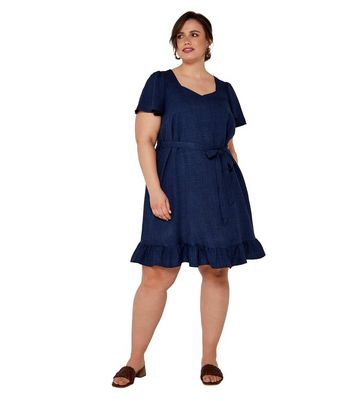 Apricot shop denim dress