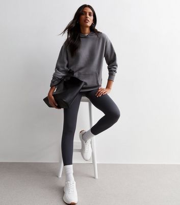 Hoodie with hot sale leggings outfit