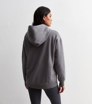 Dark grey 2025 pullover hoodie