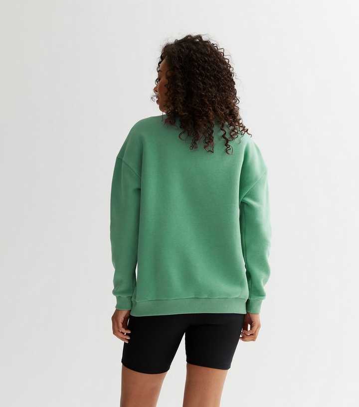 Tall Green London Logo Sweatshirt | New Look