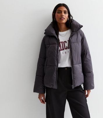 North face cropped hot sale puffer jacket women's