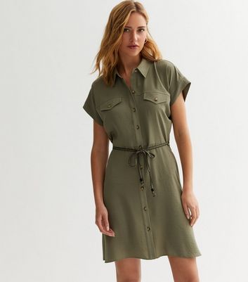 New look sale utility shirt dress