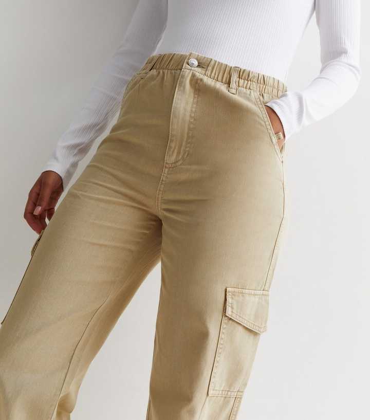 Tall Stone Pocket Detail Cargo Pants