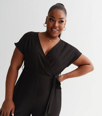 Lane bryant hot sale black jumpsuit