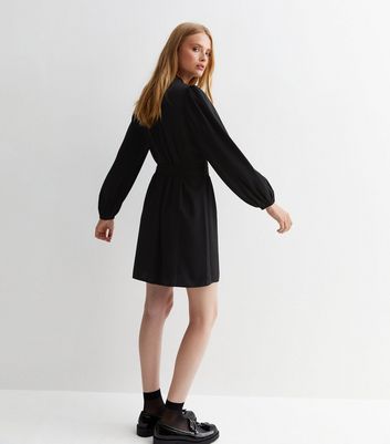 Black tunic best sale shirt dress