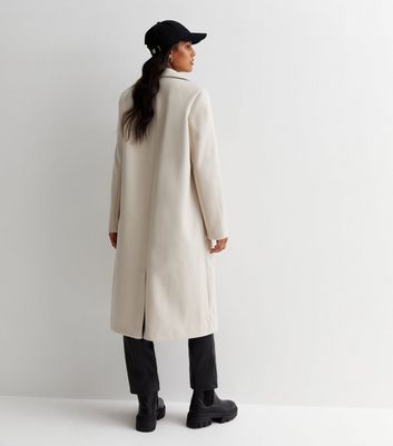 White longline clearance coat