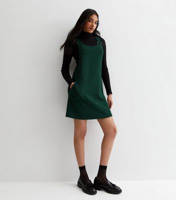 New look sales green pinafore