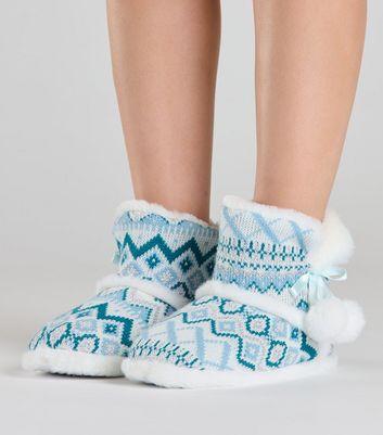 Women's Cozy Slipper Booties, Pile Fleece | Slippers at L.L.Bean