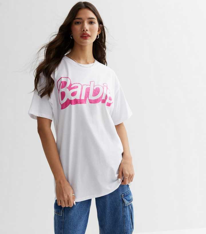T-shirt Feminina Oversized Barbie Luxo Urbano - Atacado Luxo Urbano