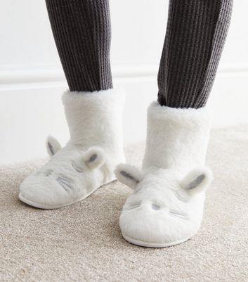 Fluffy bunny cheap slippers for adults