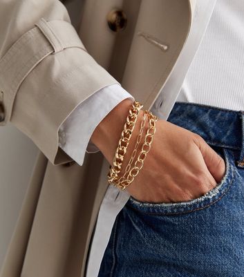 Chunky Chain Bracelet - Gold | Mara Scalise