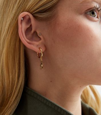 New look sale gold earrings