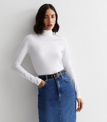 New look deals white turtleneck