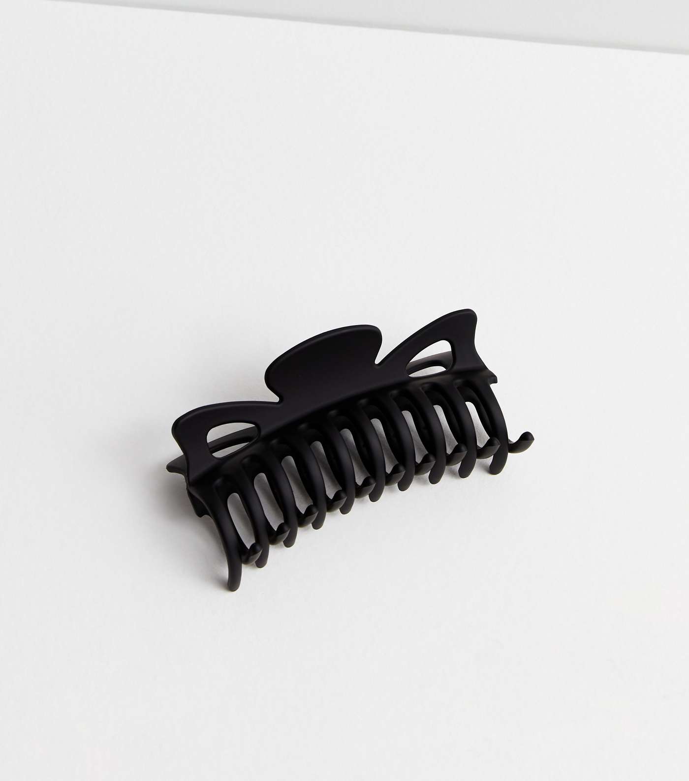 Black Matte Extra Large Hair Claw Clip Image 2