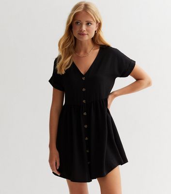 New look button down dress online