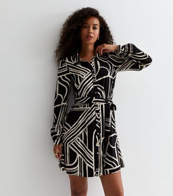 New look striped shirt on sale dress