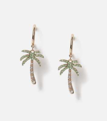 Freedom Gold Palm Tree Earrings