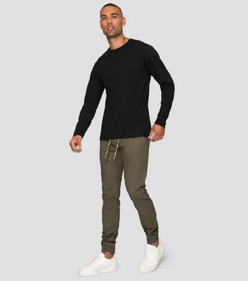 Black sales khaki joggers