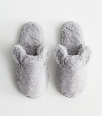 Baby's First Bunny Slippers in Blush – Loozieloo Children's Boutique