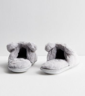 New look bunny slippers online