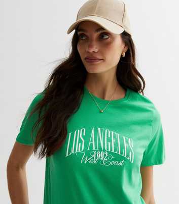 Green Los Angeles Logo T-Shirt