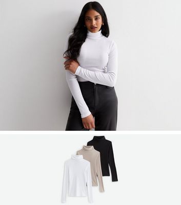 New look roll neck cheap top