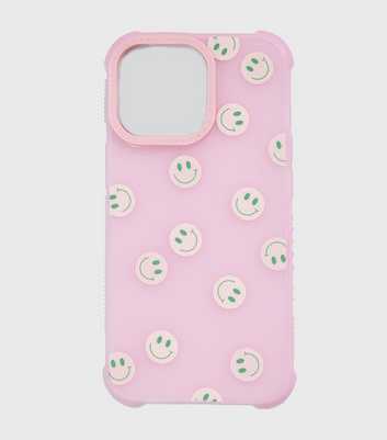 Skinnydip Pink Smile Face iPhone Case