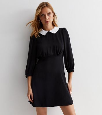 Collar dress clearance