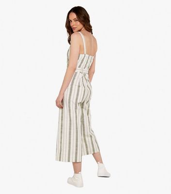 New look pinstripe sales jumpsuit