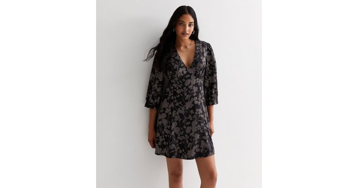 Smock Short Dress Light Yellow