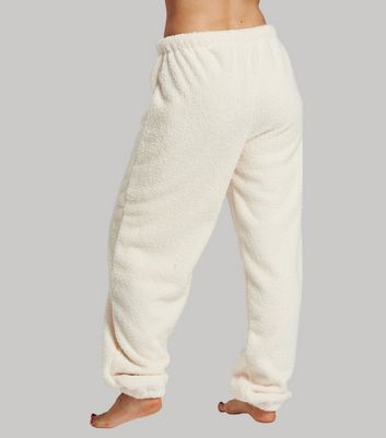 Cream womens hot sale jogger pants