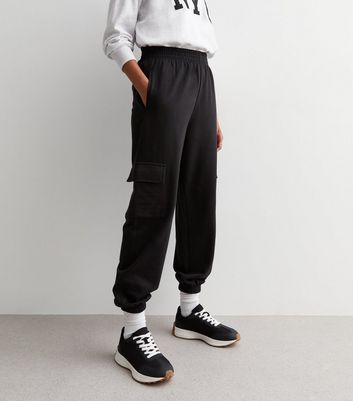 Cargo jogger clearance pants black