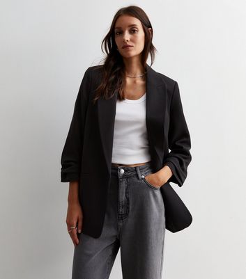 Oversized black sale womens blazer