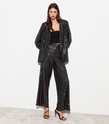 New look hot sale sequin blazer