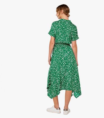 Next green spot dress sale