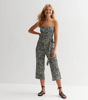 New look animal print jumpsuit on sale