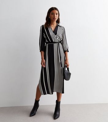 New look clearance black white dress