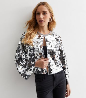 Ladies sequin cardigans hotsell