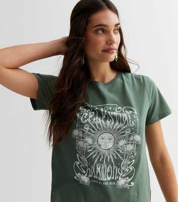 Khaki Harmony Mystic Logo T-Shirt