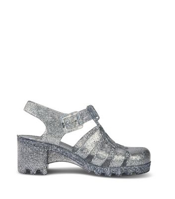 Sparkle hot sale jelly sandals