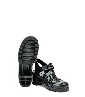 Block heel jelly online sandals