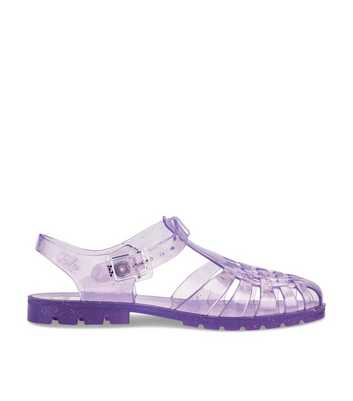 JUJU Lilac Jelly Sandals