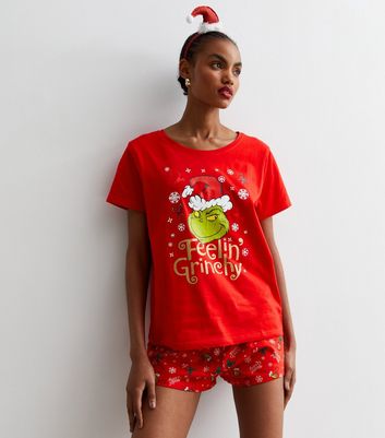 Christmas short pj sets sale