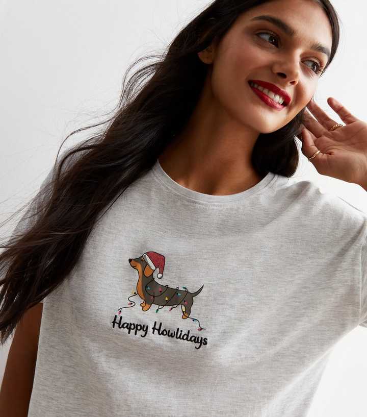 new look dog t shirt