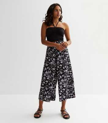 Floral Trousers, Floral Wide Leg Trousers
