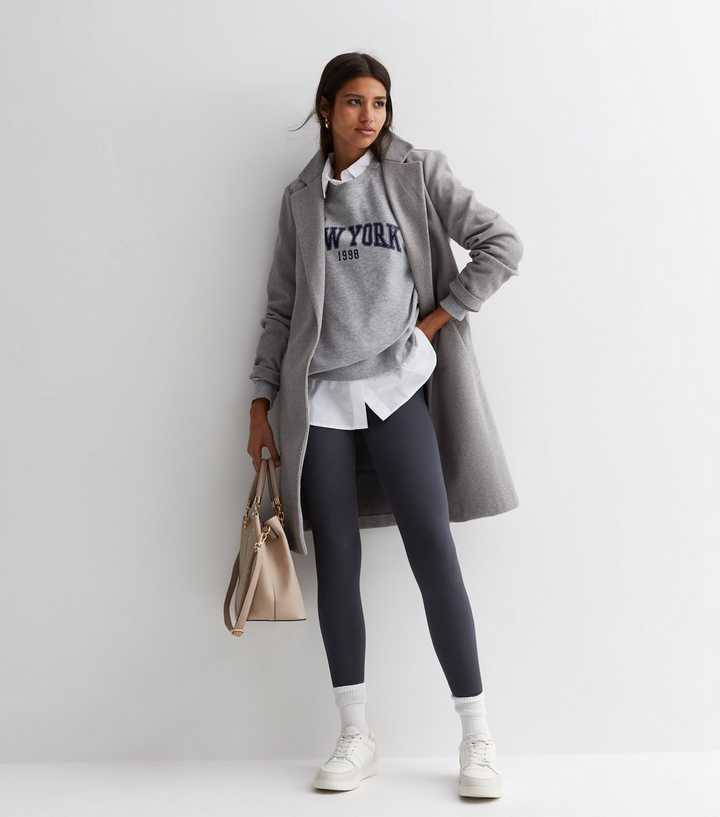 FannyLyckman-Grey-Leggings-Asos-1  Outfits with leggings, Grey leggings  outfit, Grey leggings