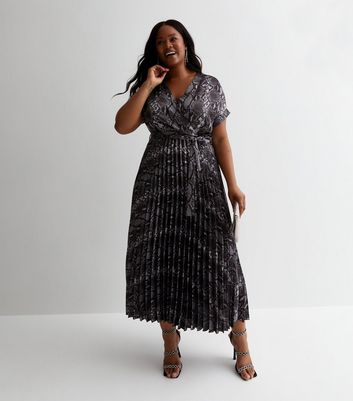 Pleated Wrap Dress Boohoo Occasion Dress Plus Size Buy Boohoo